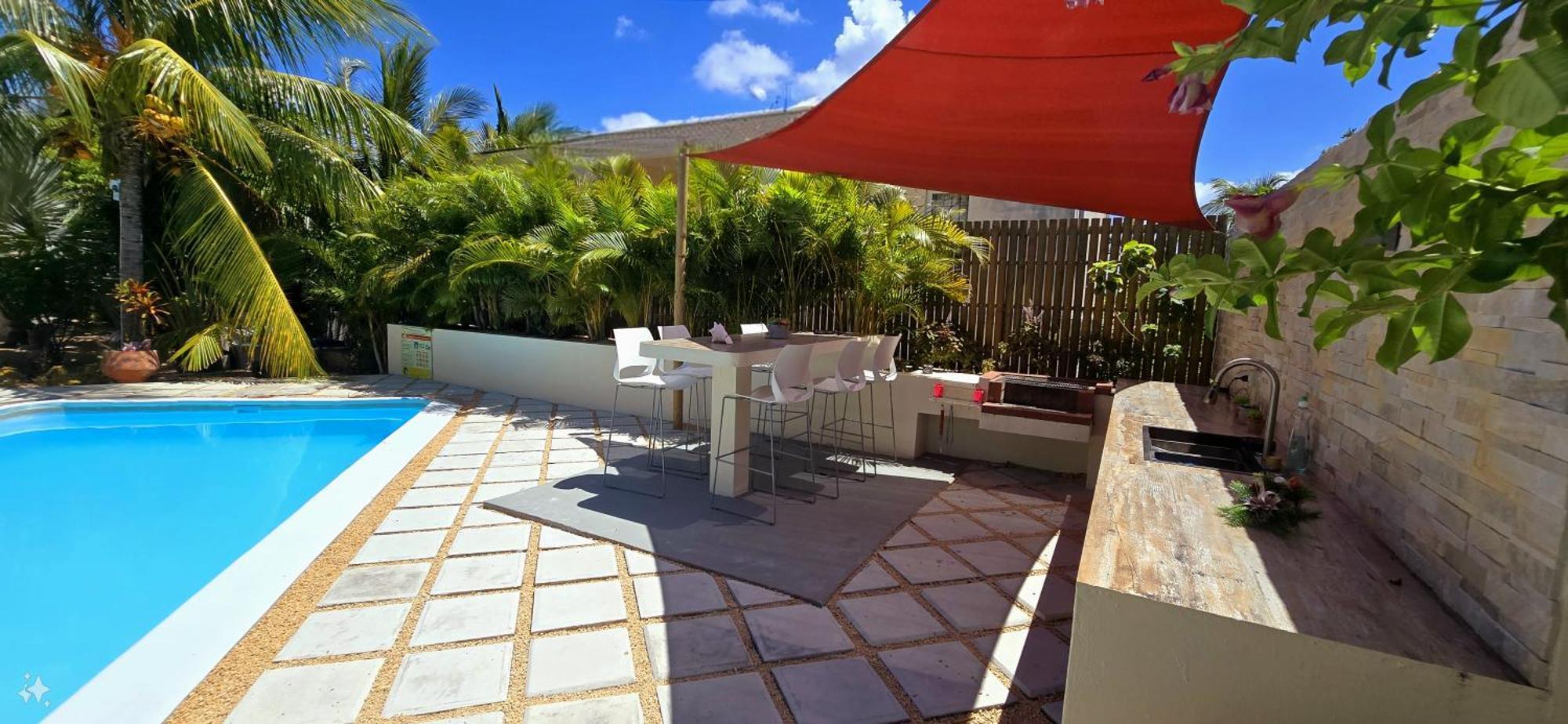 Lakaz Del Sol - Modern And Elegant Apartments With Luxurious Garden, Pool And Barbecue Area - Tourism Permit Certified Tamarin Exterior foto
